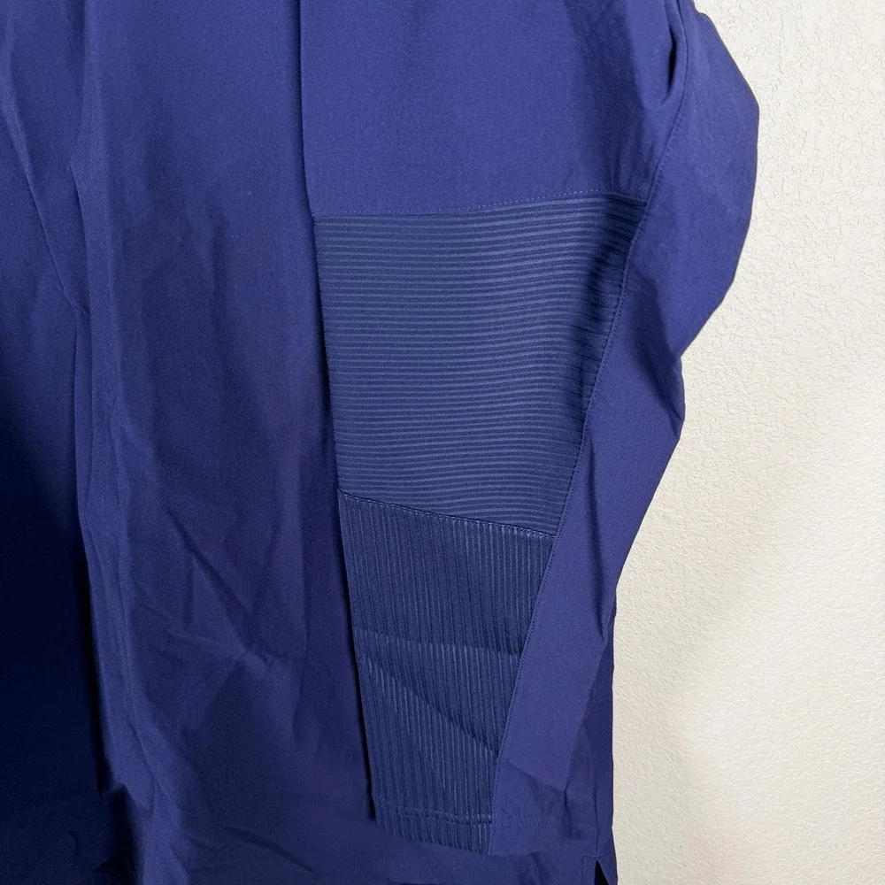 Nike Dri-FIT Lightweight Baseball Pullover Jacket Mens XXL Blue FD4291-419